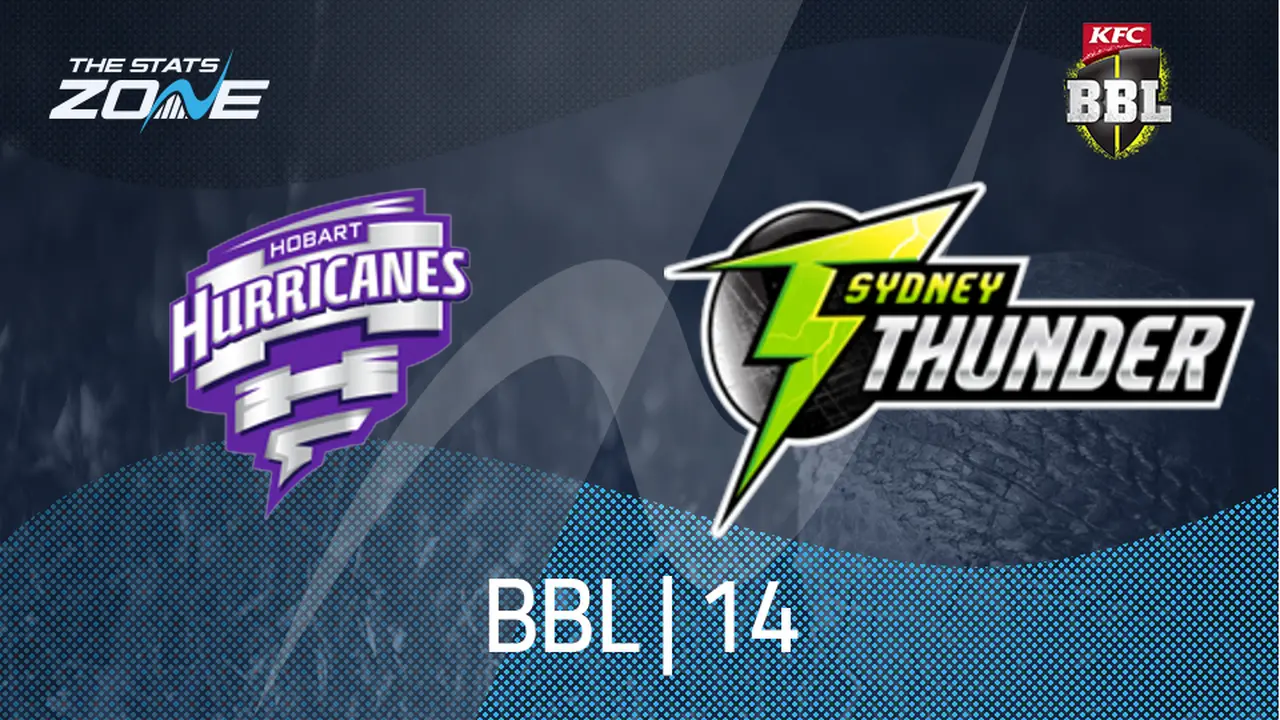 Hobart Hurricanes vs Sydney Thunder Preview & Prediction | BBL|14 | Final - The Stats Zone