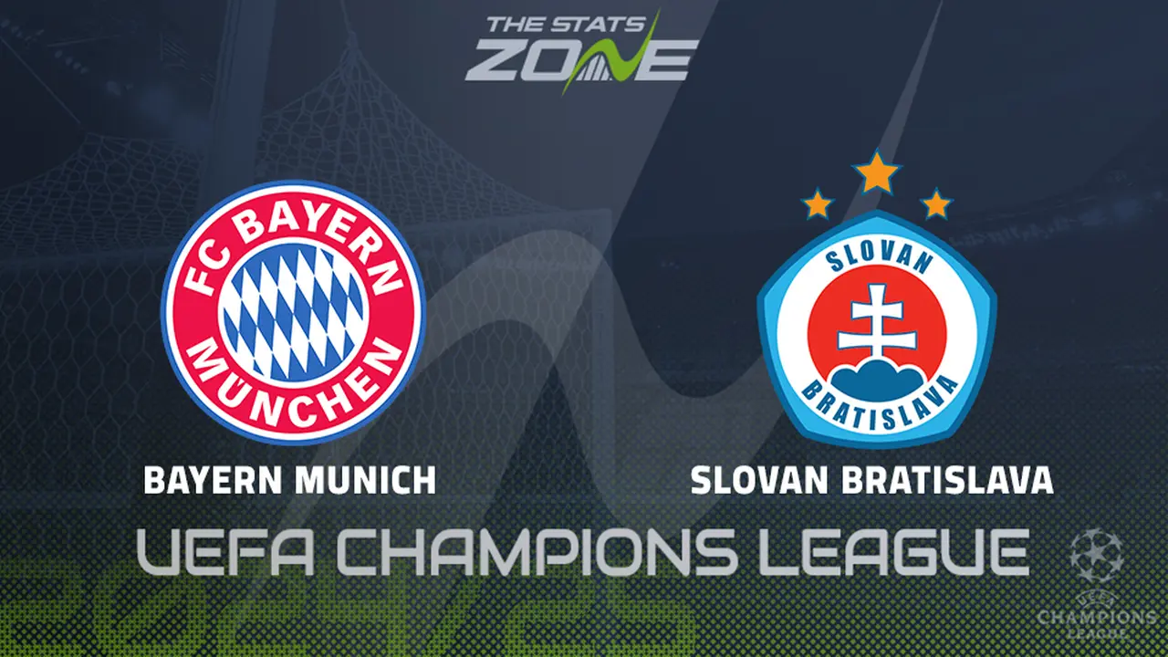 Bayern Munich vs Slovan Bratislava Preview: Team News & Prediction - The Stats Zone