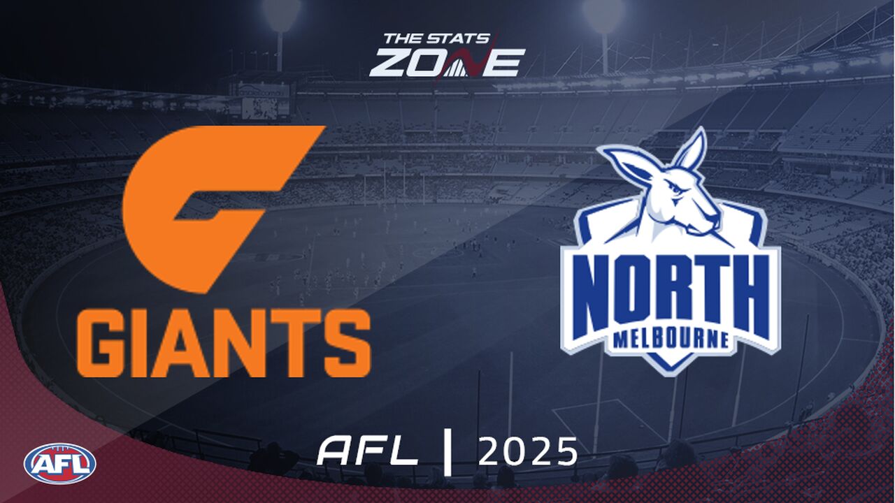 GWS Giants vs North Melbourne Preview & Prediction | 2025 AFL | Regular Season | Round 22