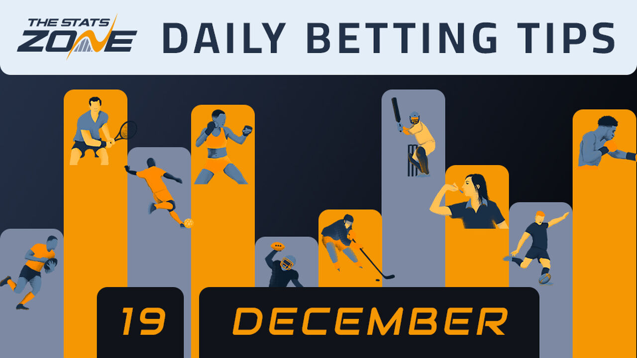 TSZ’s daily sports betting tips (19 December 2025)