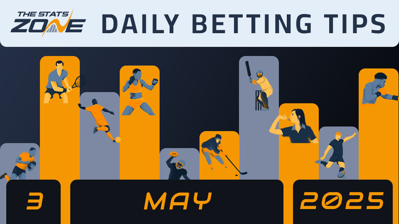 TSZ’s daily sports betting tips (3 May 2025)