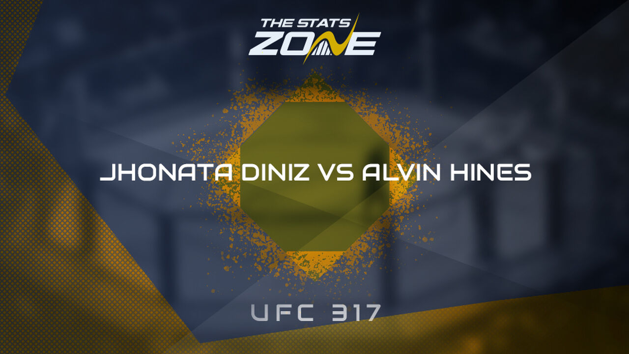 Jhonata Diniz vs Alvin Hines at UFC 317 | Preview & Prediction