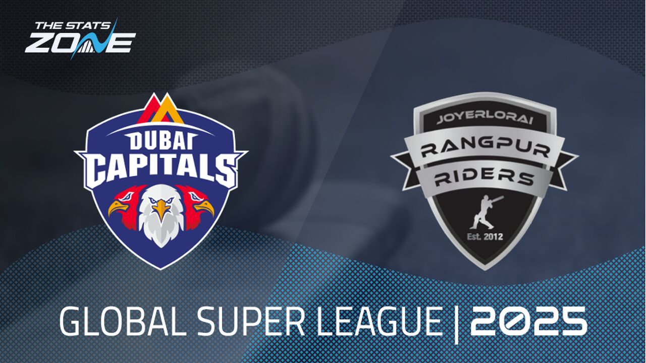 Dubai Capitals vs Rangpur Riders Preview & Prediction | 2025 Global Super League | League Stage