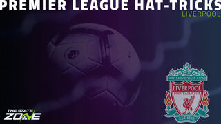 Who has scored the most Premier League hat-tricks for Liverpool?