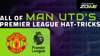 Who has scored the most Premier League hat-tricks for Man Utd?