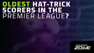 The oldest hat-trick scorers in Premier League history