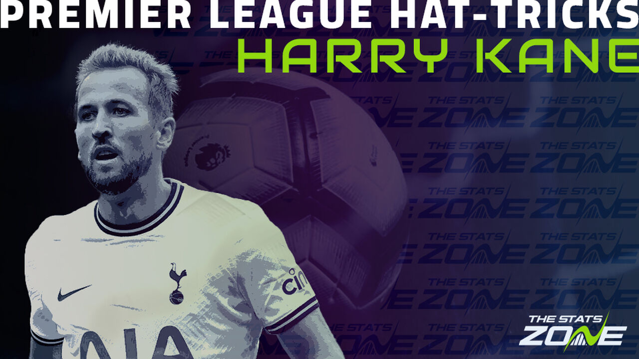 Harry Kane's Premier League hat-trick record