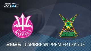 Barbados Royals vs Guyana Amazon Warriors Preview & Prediction | 2025 Caribbean Premier League | League Stage