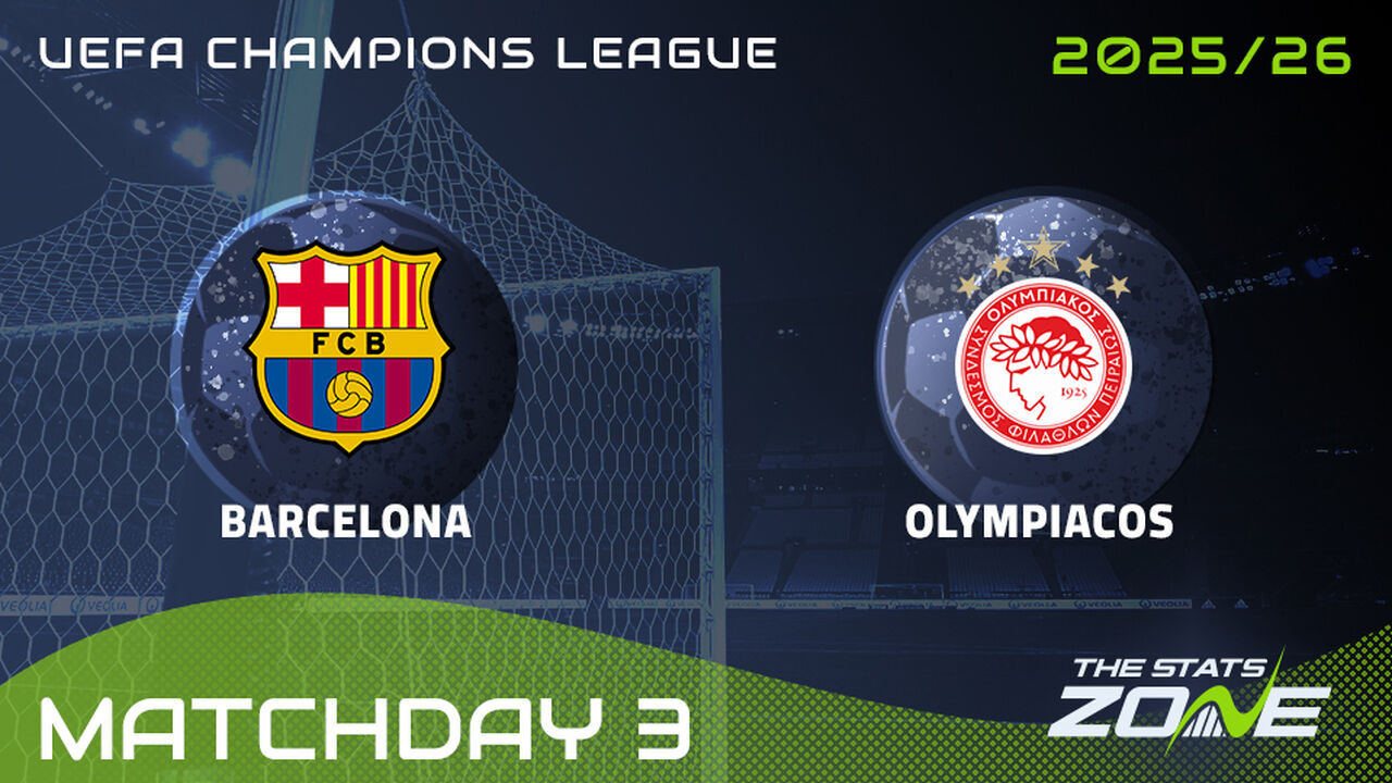 Barcelona vs Olympiacos Preview: Team News & Prediction | 2025-26 UEFA Champions League | League Phase