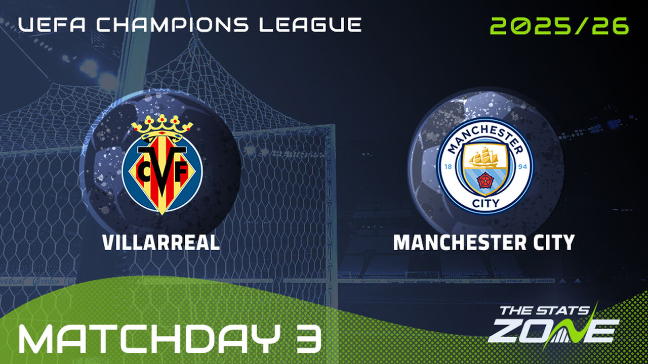 Villarreal vs Man City Preview: Team News & Prediction | 2025-26 UEFA Champions League | League Phase