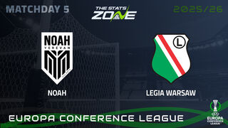 Noah vs Legia Warsaw Preview & Prediction | 2025-26 UEFA Conference League | League Phase