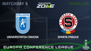 Universitatea Craiova vs Sparta Prague Preview & Prediction | 2025-26 UEFA Conference League | League Phase