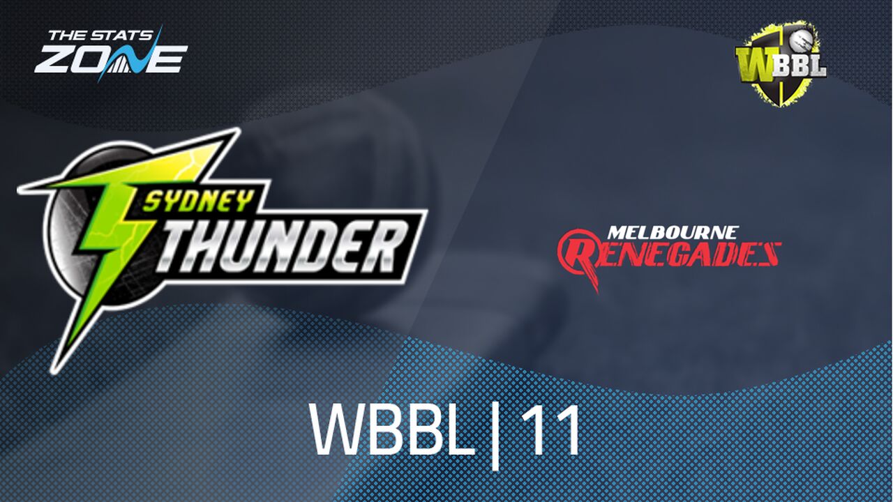 Sydney Thunder vs Melbourne Renegades Preview & Prediction | WBBL|11 | League Stage