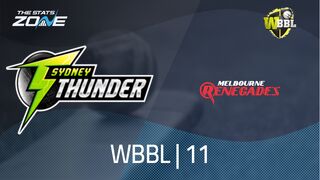 Sydney Thunder vs Melbourne Renegades Preview & Prediction | WBBL|11 | League Stage