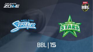 Adelaide Strikers vs Melbourne Stars Preview & Prediction | BBL|15 | League Stage