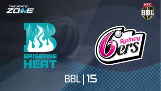 Brisbane Heat vs Sydney Sixers Preview & Prediction | BBL|15 | League Stage