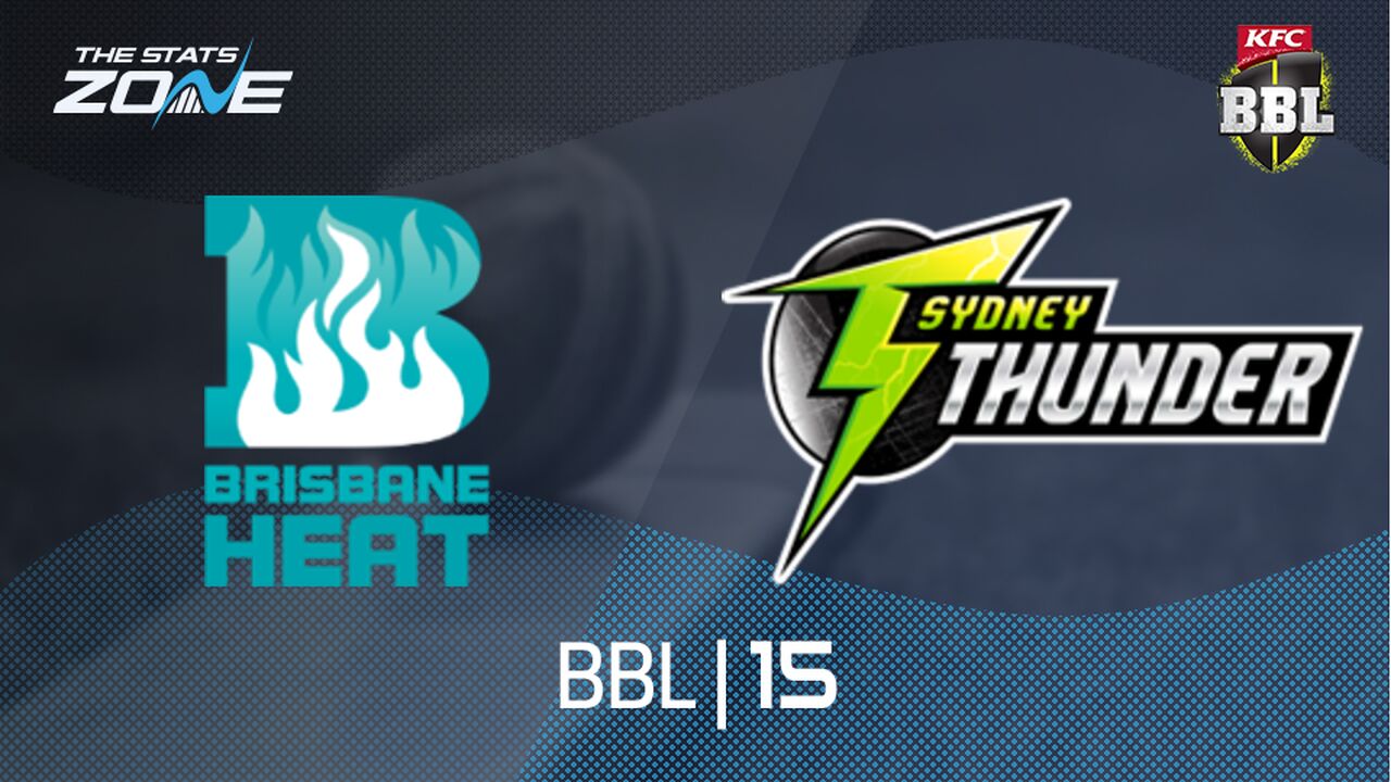 Brisbane Heat vs Sydney Thunder Preview & Prediction | BBL|15 | League Stage