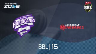 Hobart Hurricanes vs Melbourne Renegades Preview & Prediction | BBL|15 | League Stage