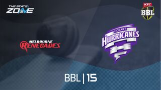 Melbourne Renegades vs Hobart Hurricanes Preview & Prediction | BBL|15 | League Stage