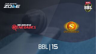 Melbourne Renegades vs Perth Scorchers Preview & Prediction | BBL|15 | League Stage