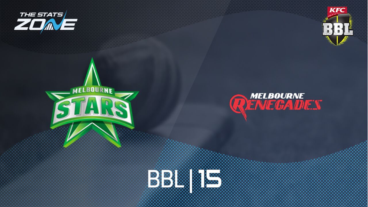Melbourne Stars vs Melbourne Renegades Preview & Prediction | BBL|15 | League Stage