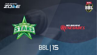 Melbourne Stars vs Melbourne Renegades Preview & Prediction | BBL|15 | League Stage