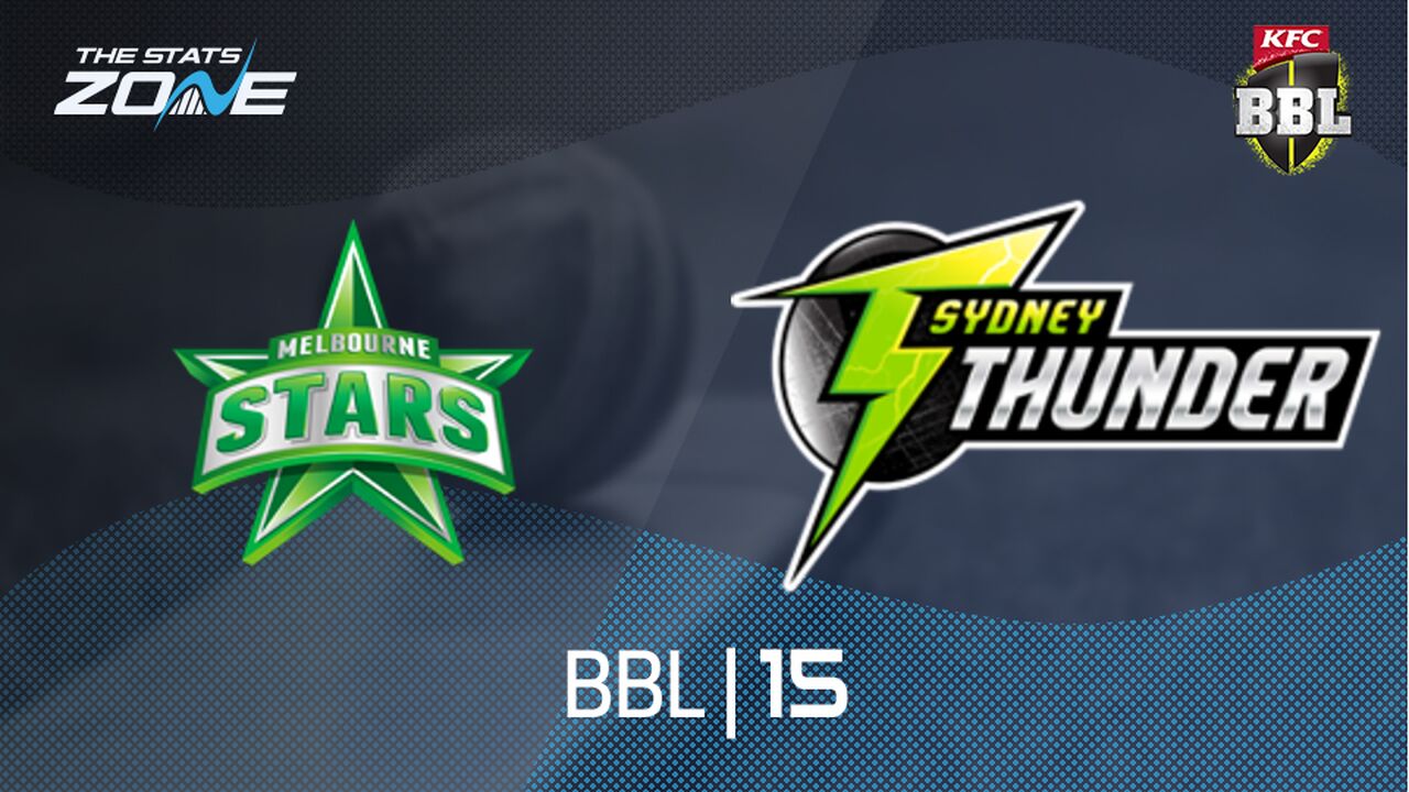 Melbourne Stars vs Sydney Thunder Preview & Prediction | BBL|15 | League Stage