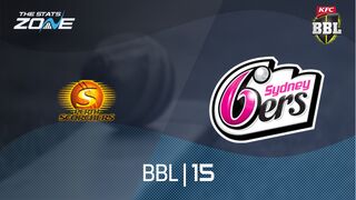 Perth Scorchers vs Sydney Sixers Preview & Prediction | BBL|15 | League Stage