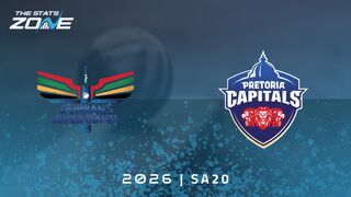 Durban’s Super Giants vs Pretoria Capitals Preview & Prediction | 2026 SA20 | League Stage