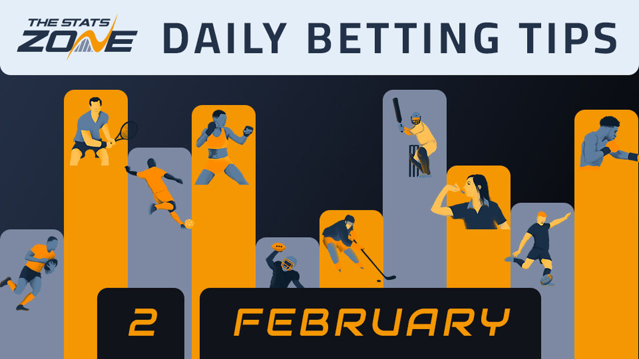 TSZ’s daily sports betting tips (2 February 2026)
