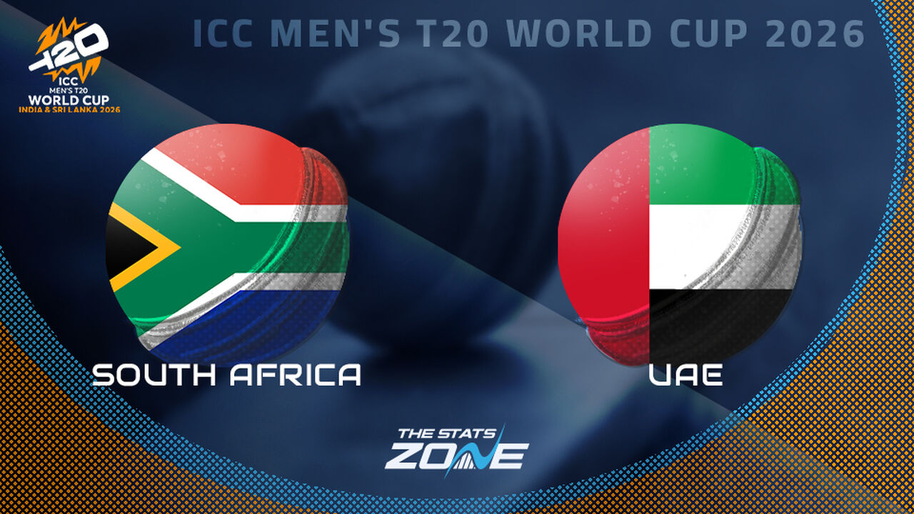 South Africa vs UAE Preview & Prediction | 2026 ICC Men’s T20 World Cup | Group Stage