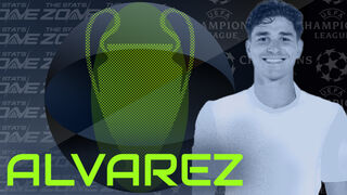 A breakdown of Julian Alvarez's Champions League goals