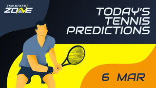 Today's Tennis Predictions (6 March 2026)