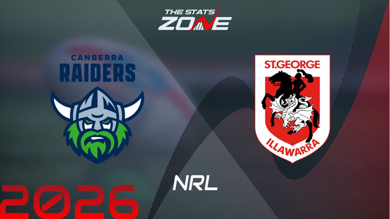 Canberra Raiders vs St. George Illawarra Dragons Preview & Prediction | 2026 NRL | Regular Season