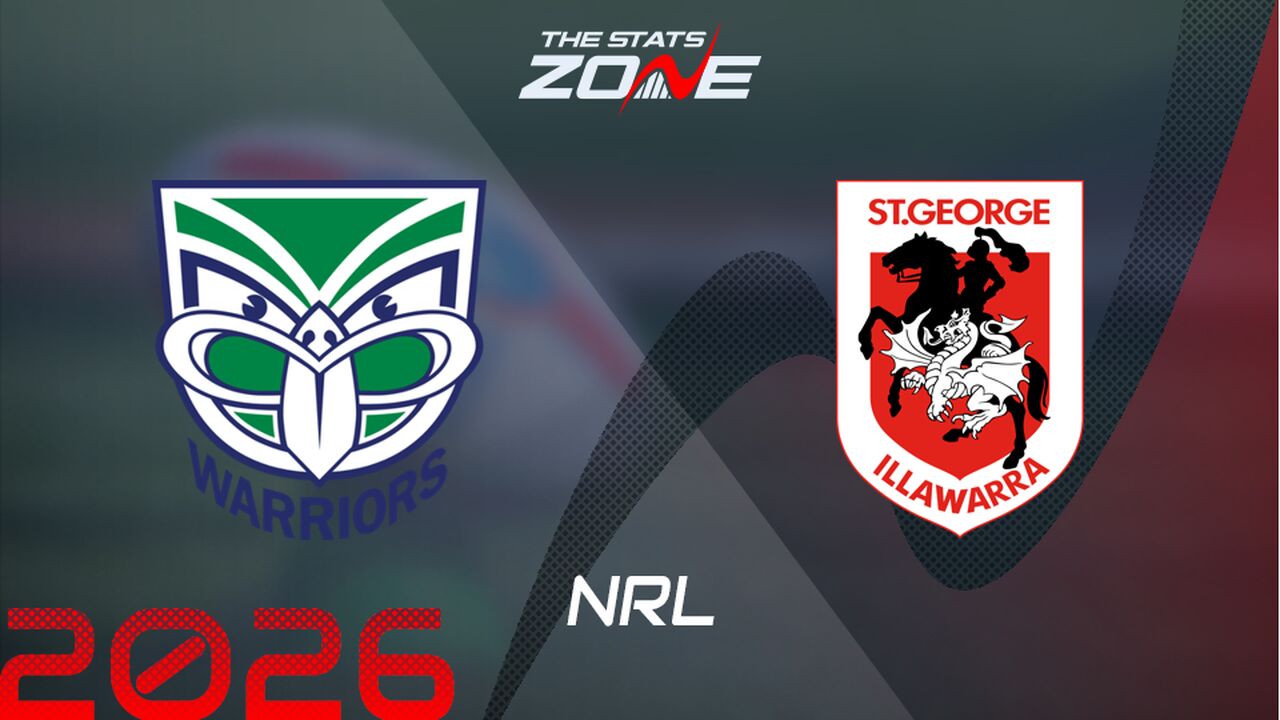 New Zealand Warriors vs St. George Illawarra Dragons Preview & Prediction | 2026 NRL | Regular Season