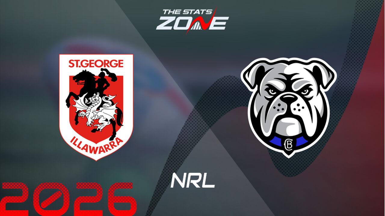 St. George Illawarra Dragons vs Canterbury-Bankstown Bulldogs Preview & Prediction | 2026 NRL | Regular Season