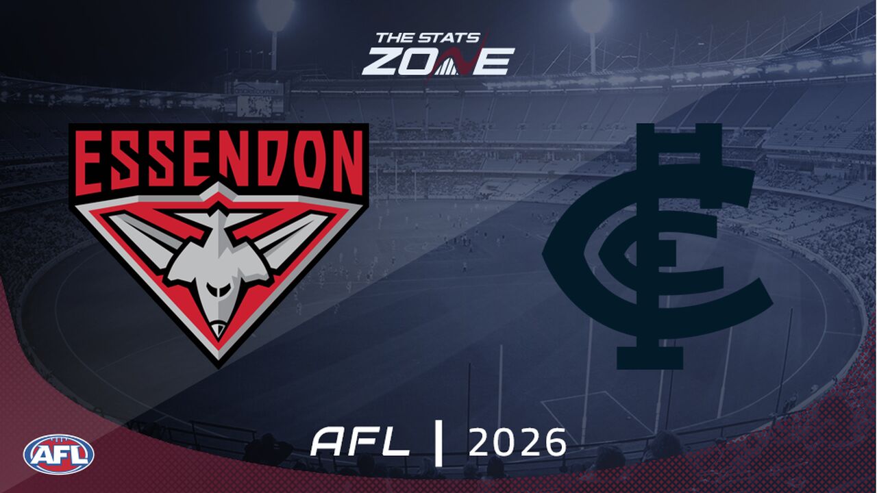Essendon vs Carlton Preview & Prediction | 2026 AFL | Regular Season | Round 13