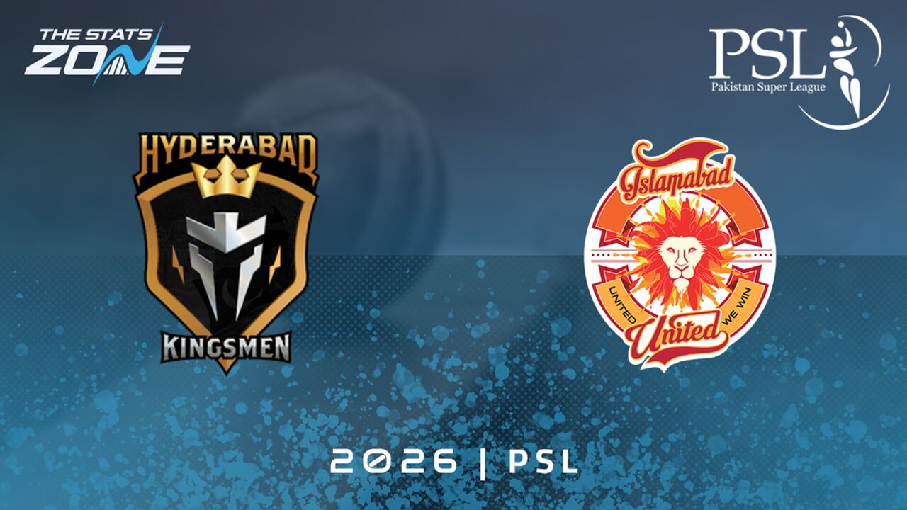 Hyderabad Kingsmen vs Islamabad United Preview & Prediction | 2026 Pakistan Super League | League Stage