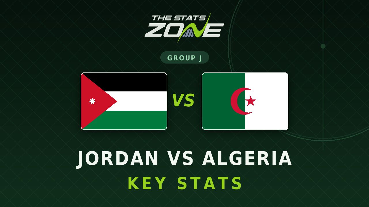 Jordan vs Algeria Key Stats: FIFA World Cup 2026