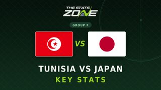 Tunisia vs Japan Key Stats: FIFA World Cup 2026