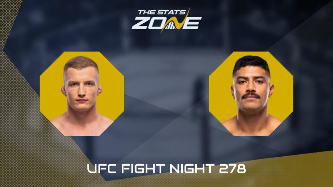 UFC Fight Night: Iwo Baraniewski vs Junior Tafa Preview & Prediction
