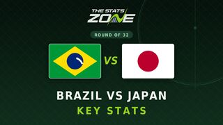 Brazil vs Japan Key Stats: FIFA World Cup 2026