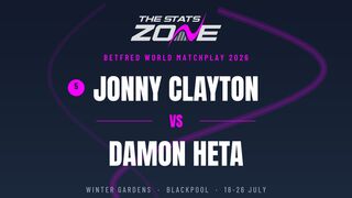 Jonny Clayton vs Damon Heta Preview & Prediction | 2026 World Matchplay | First Round