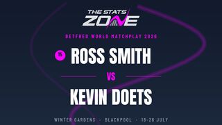 Ross Smith vs Kevin Doets Preview & Prediction | 2026 World Matchplay | First Round