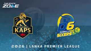 Colombo Kaps vs Dambulla Sixers Preview & Prediction | 2026 Lanka Premier League | League Stage