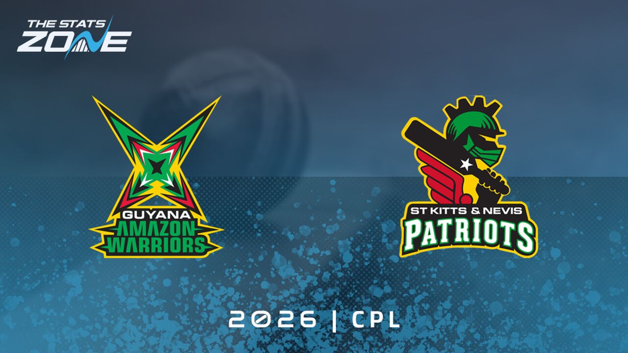 Guyana Amazon Warriors vs St Kitts & Nevis Patriots Preview & Prediction | 2026 Caribbean Premier League | League Stage