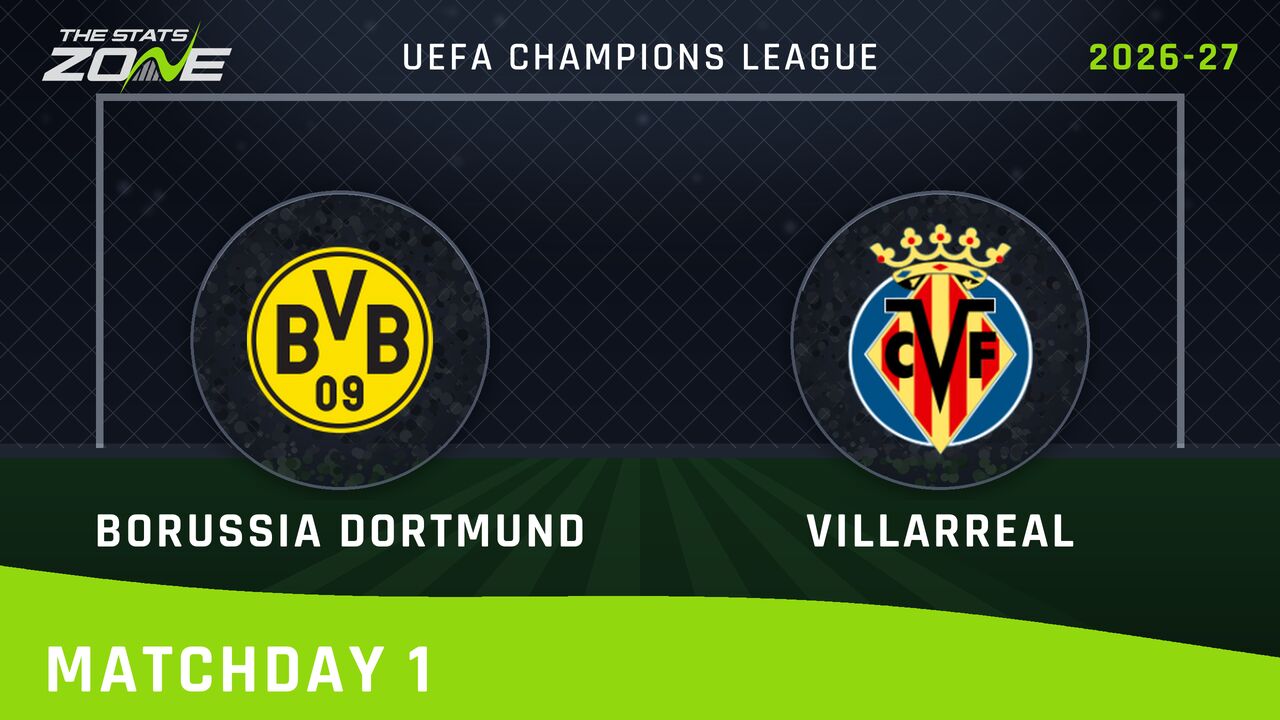 Borussia Dortmund vs Villarreal Preview: Team News & Prediction | 2026-27 UEFA Champions League | League Phase