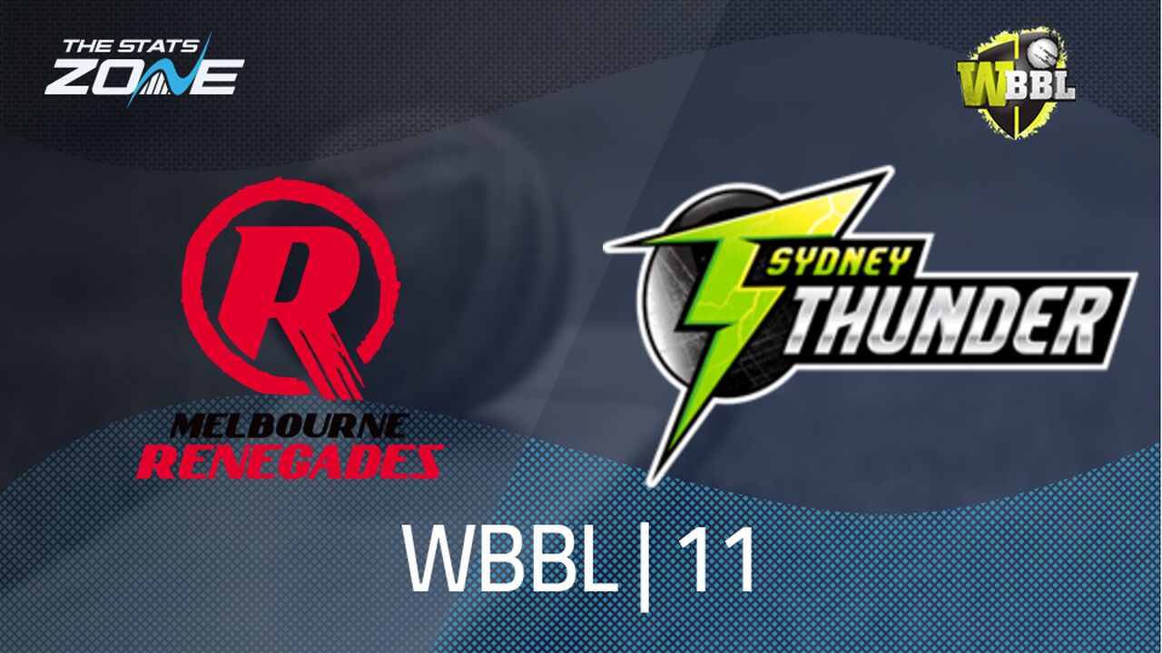 Melbourne Renegades vs Sydney Thunder Preview & Prediction | WBBL|12 | League Stage