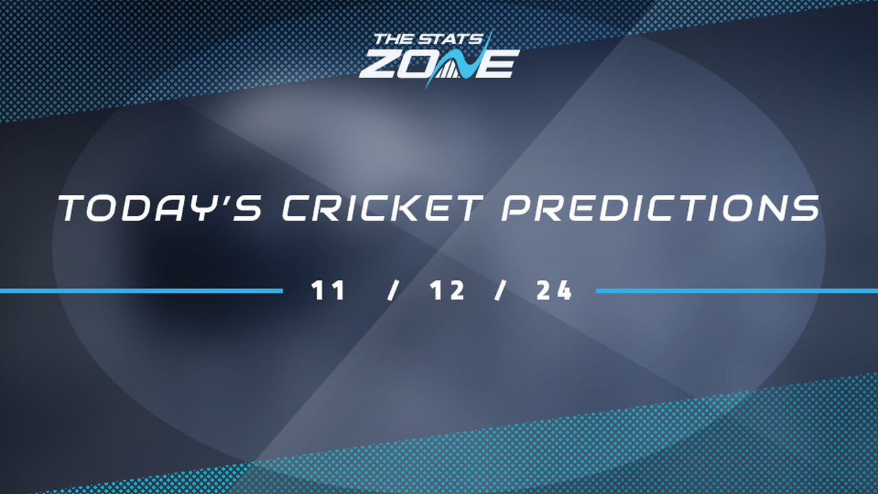 Today's Cricket Predictions (11/12/24)